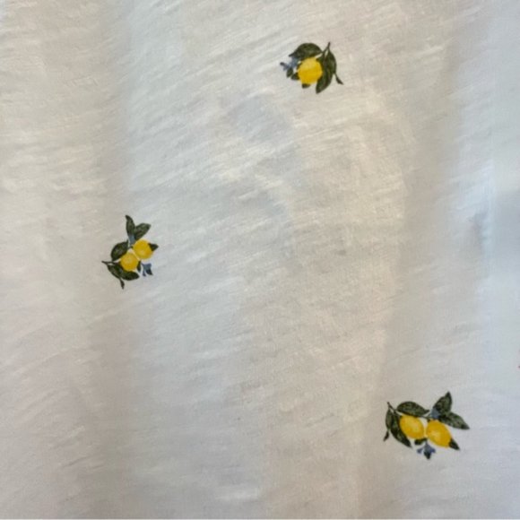 NEW! | Old Navy Everywear Lemon Print Short Sleeve Top | Size XXL | NWT - Picture 6 of 14
